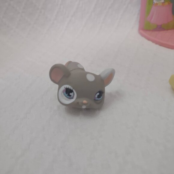Vintage Littlest Pet Shop #473 Mouse G2 COMPLETE Nook + Cheese - Picture 5 of 16